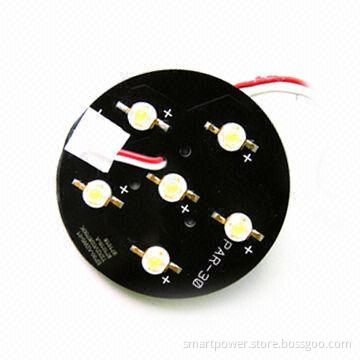 PCBA of LED Module, Made of 1.5mm Aluminum, Available in 1.60mm Board Thickness